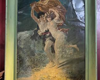 EARLY RARE Virginia DARE Metal Saloon Advertising Sign