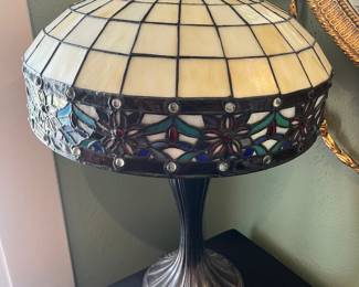 Dale Tiffany Lamp Brand New (just needs a finial)