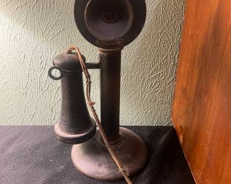 Antique Candle Stick Telephone Western Electric 