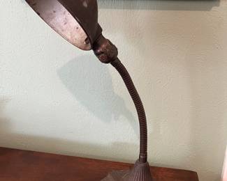 Antique Gooseneck Lamp