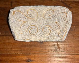 Vintage Beaded Clutch 