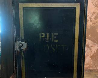 Antique Tabletop pie closet