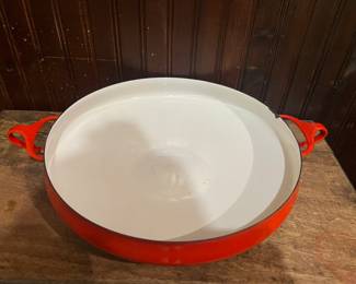 Dansk Kobenstyle Enamel Paella Pan