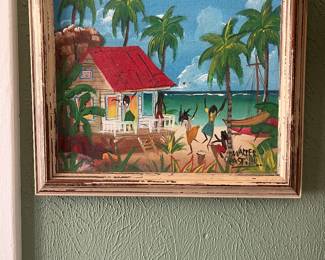 Walter Castillo Painting Belize Artist 