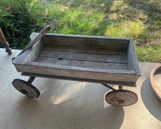Primitive Wood Wagon