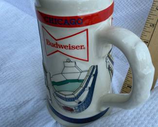 Chicago Budweiser Stein $12.00