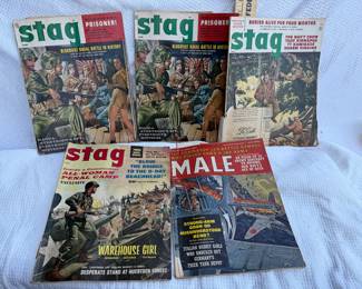 5 Magazines $25.00