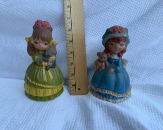 2 Ceramic Girls $6.00