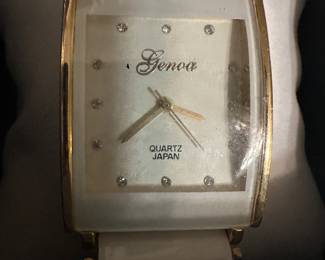 Genoa White Watch $8.00