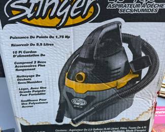 Stinger Shop Vac $18.00