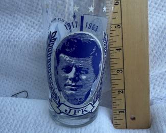 JFK Glass $3.00