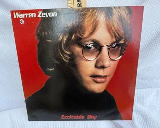 Warren Zevon Excitable Boy Record $5.00