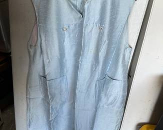 Light Blue XL Vintage Dress, has a stain $8.00