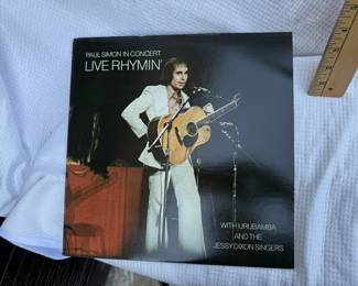 Paul Simon in Concert Live Rhymin' Record $3.00