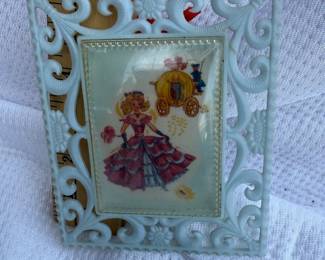 Cinderella Plastic Picture $6.00