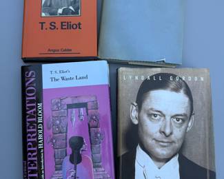 4 TS Eliot Books $12.00