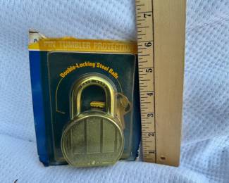 Master Lock with Key $5.00
