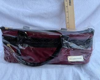 Samantha Brown Purse Burgandy New $15.00
