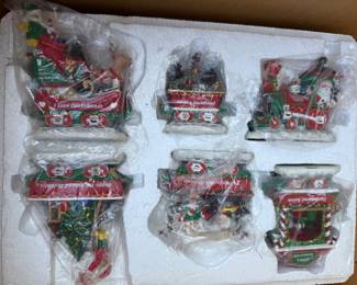 The Danbury Mint Dachshunds Holiday Train $75.00