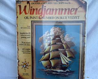 Windjammer Oil Paint by Number $10.00