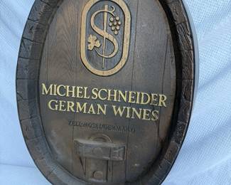 Michel Schneider German Wines Sign $18.00