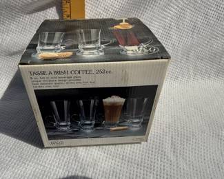 4 Irish Coffee Mugs $6.00