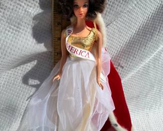 Miss America Barbie Doll $24.00