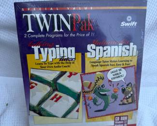 Twin Pak Typing Spanish $5.00
