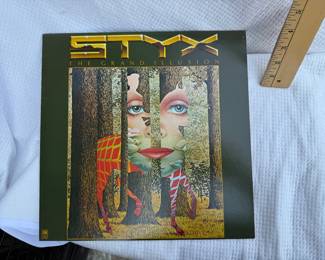 Styx The Grand Illusion Record $4.00