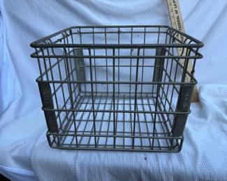 Dean Foods Metal Crate $12.00