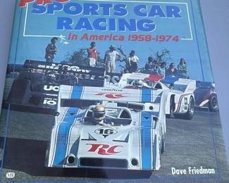 Pro Sports Car Racing in America 1958-1974 $5.00