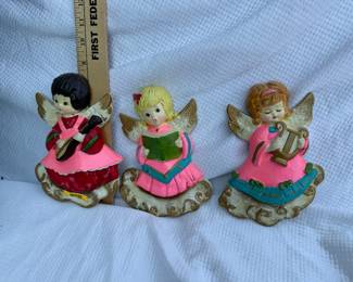 Chalkware Angel Wall Plaques $17.00