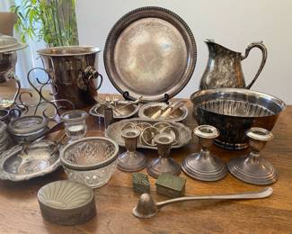 Silver Plated Lot