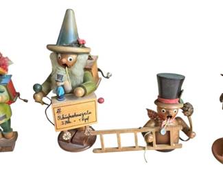 Collection of Steinbach Incense Smokers