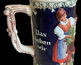 Vintage Gerz West German Beer Stein