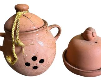 Terracotta Garlic Keeper Garlic Baker