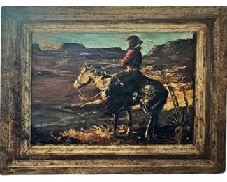 Vintage A Kelly Pruitt Oil Painting