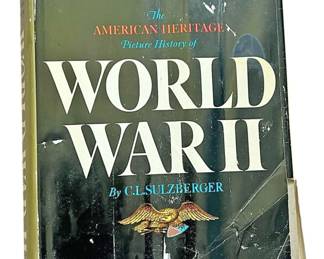 WWII History Book by C.L. Sulzberger