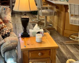 the other lamp and end table