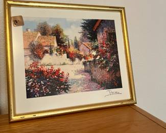 colorful signed artwork