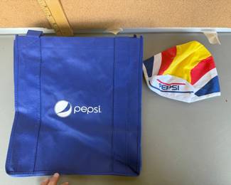 Pepsi Tote and Hat $10.00