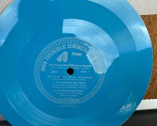 Arvin Psychedelic Demonstration Record $8.00