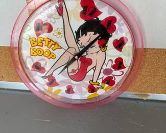 Betty Boop Wall Clock $8.00