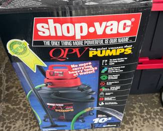 Shop Vac in Box $28.00