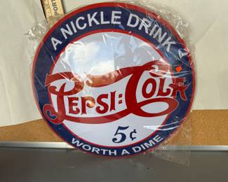 Pepsi Sign $14.00