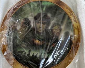 The Fellowship of the Ring Lord of The Rings Plate $8.00