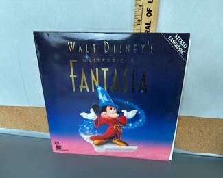 Walt Disney's Fantasia Laserdisc $4.00