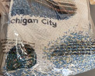 Michigan City New Blanket $10.00