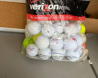 2 Bags of Golf Balls $6.00