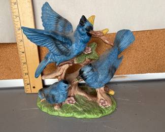 Blue Bird Figurines $8.00